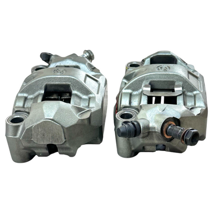 2015 2016 APRILIA RSV4 RF FRONT BRAKE CALIPERS LEFT RIGHT SET PADS BREMBO STOCK