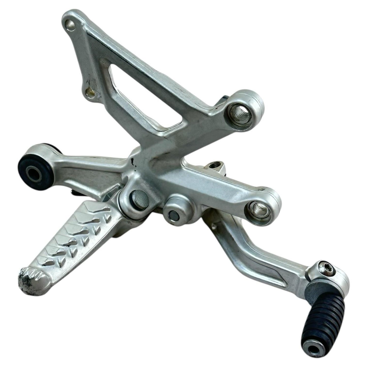 2015 2016 APRILIA RSV4 RF REAR SET DRIVER FOOT PEG REST LEFT RIGHT *SCUFFED*