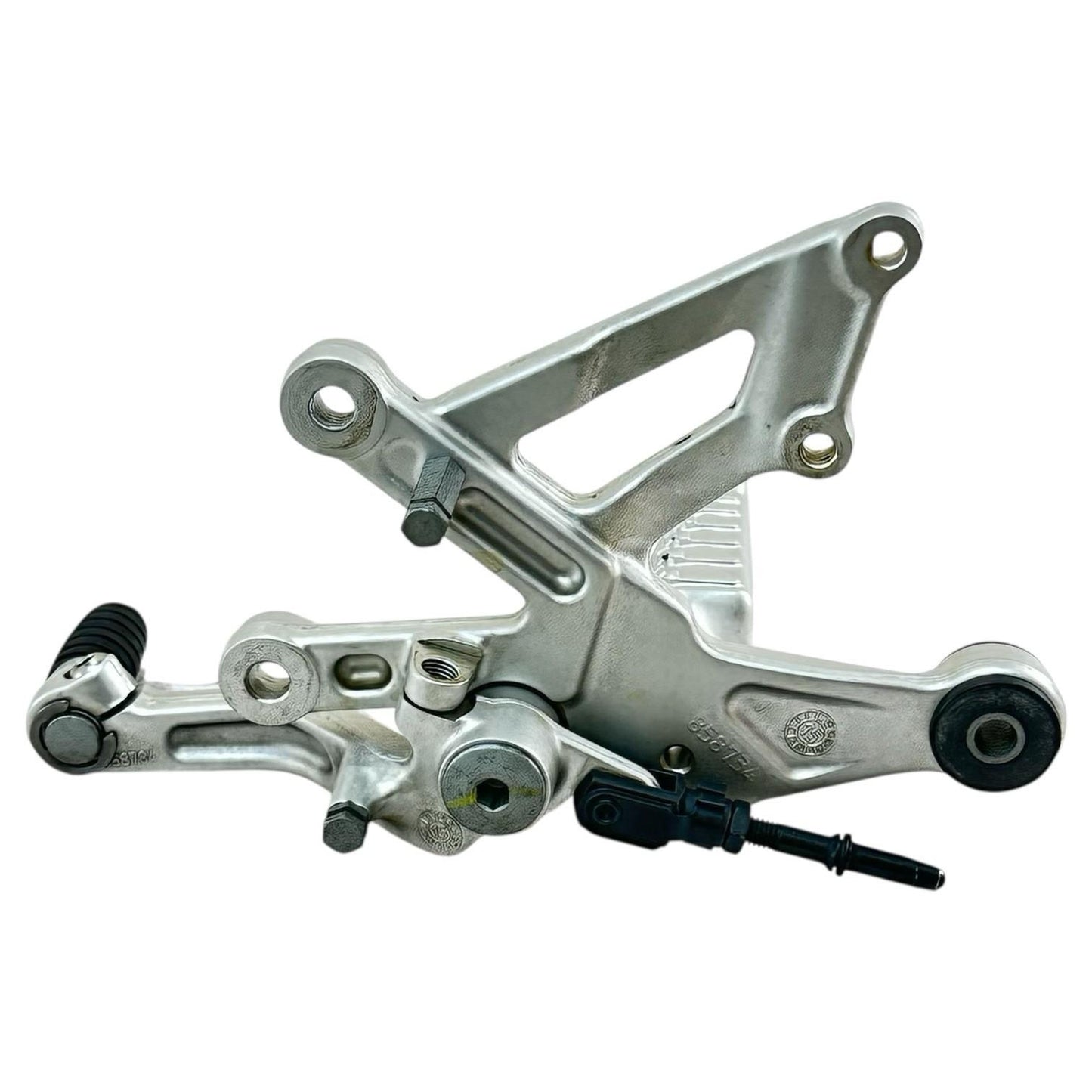 2015 2016 APRILIA RSV4 RF REAR SET DRIVER FOOT PEG REST LEFT RIGHT *SCUFFED*