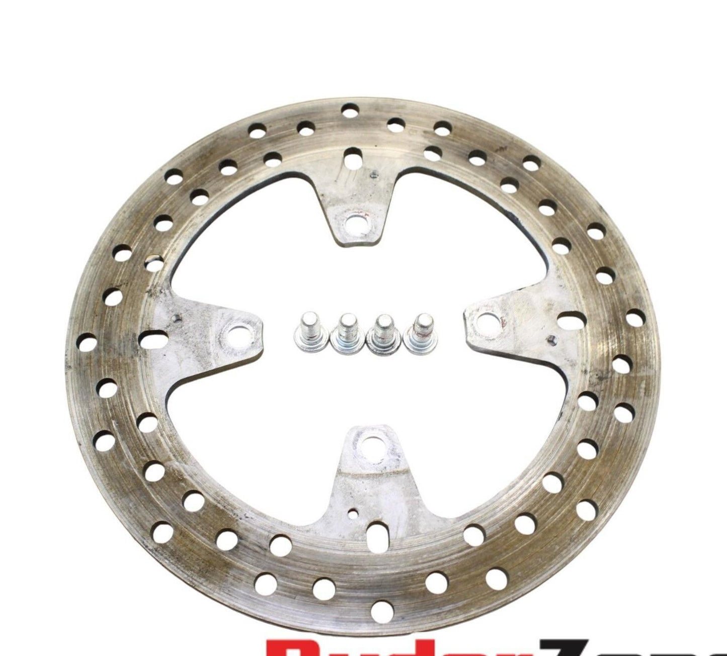 2020 - 2024 DUCATI PANIGALE V2 REAR BRAKE ROTOR DISC STRAIGHT STOCK SILVER