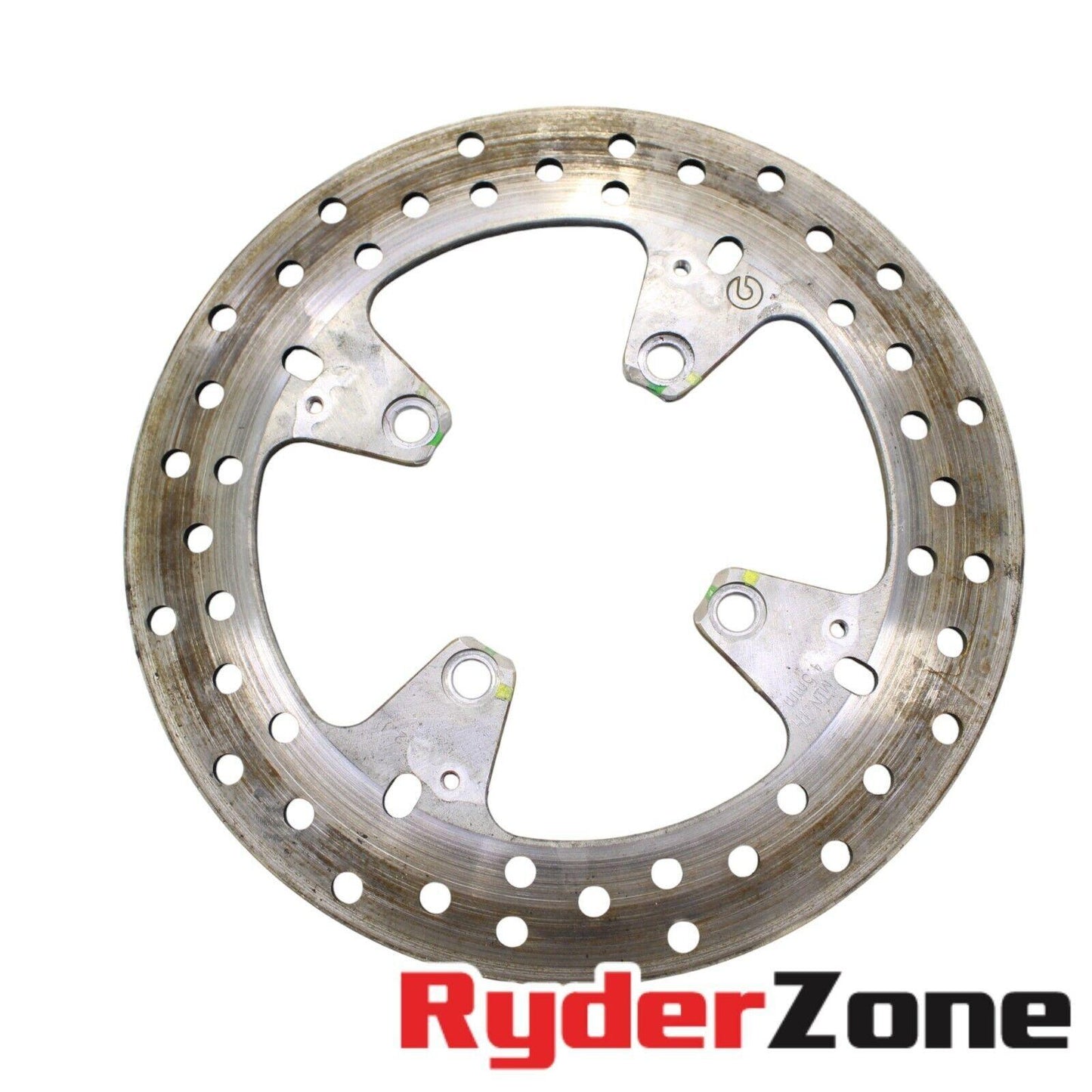2020 - 2024 DUCATI PANIGALE V2 REAR BRAKE ROTOR DISC STRAIGHT STOCK SILVER