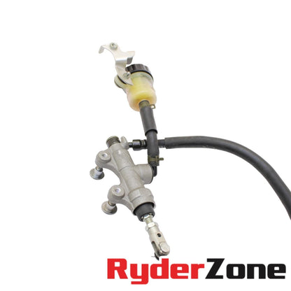 2006 2007 YAMAHA YZF R6 REAR BRAKE MASTER CYLINDER RESERVOIR BRAKE HOSE OEM