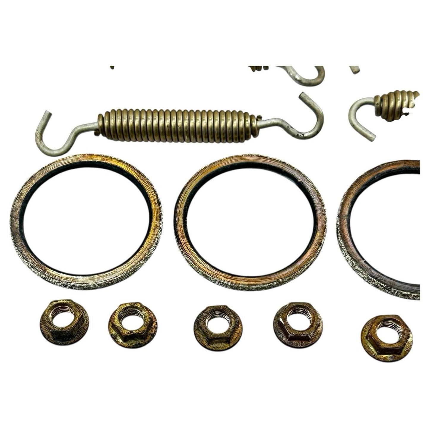 2015 2016 APRILIA RSV4 RF HEADER HARDWARE MOUNTING NUTS SPRINGS RINGS EXHAUST