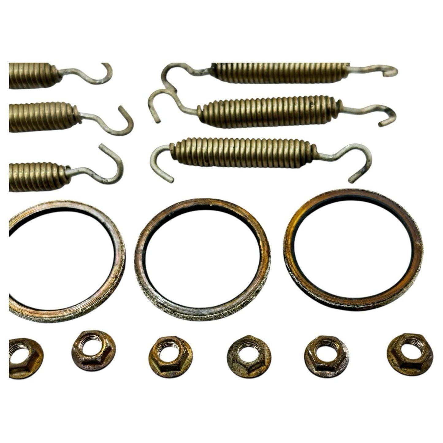 2015 2016 APRILIA RSV4 RF HEADER HARDWARE MOUNTING NUTS SPRINGS RINGS EXHAUST