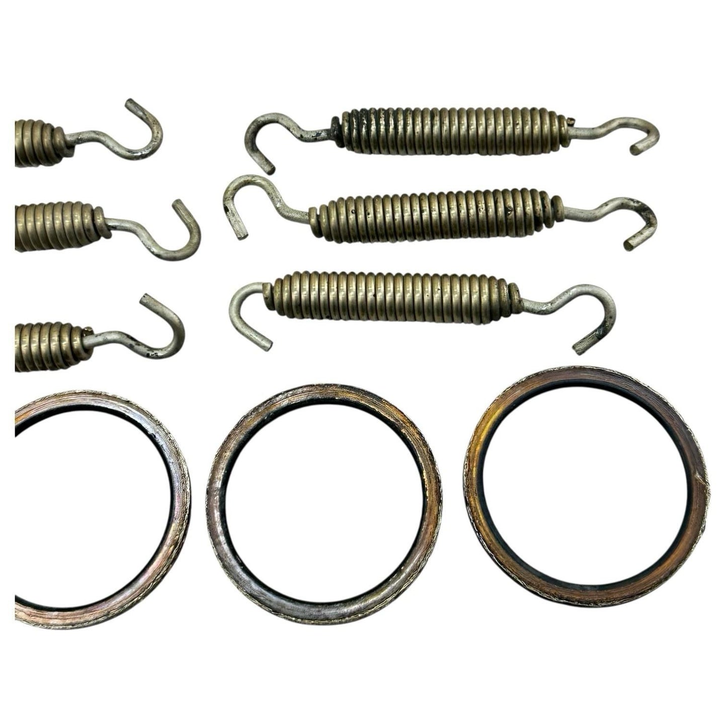 2015 2016 APRILIA RSV4 RF HEADER HARDWARE MOUNTING NUTS SPRINGS RINGS EXHAUST