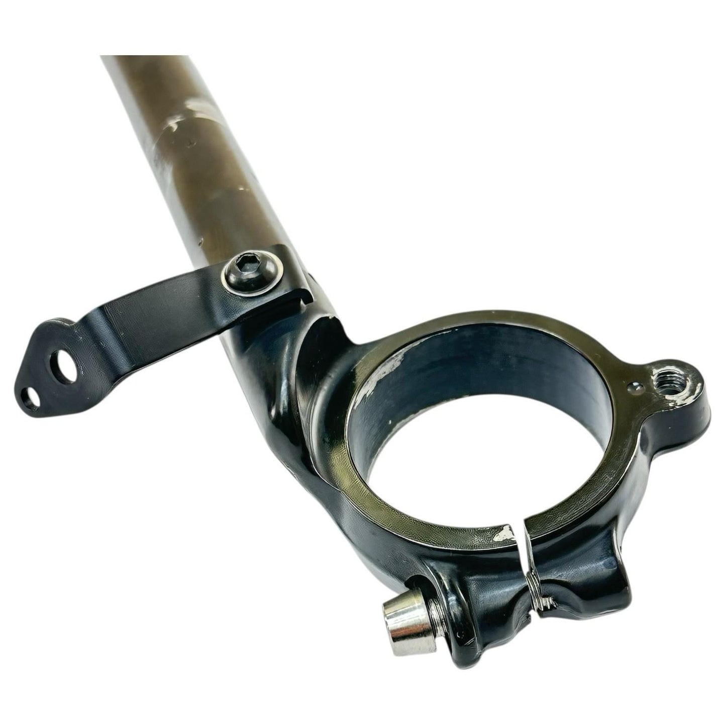 2015 2016 APRILIA RSV4 RF RIGHT CLIP ON HANDLE BAR STOCK OEM *SLIGHTLY SCUFFED*