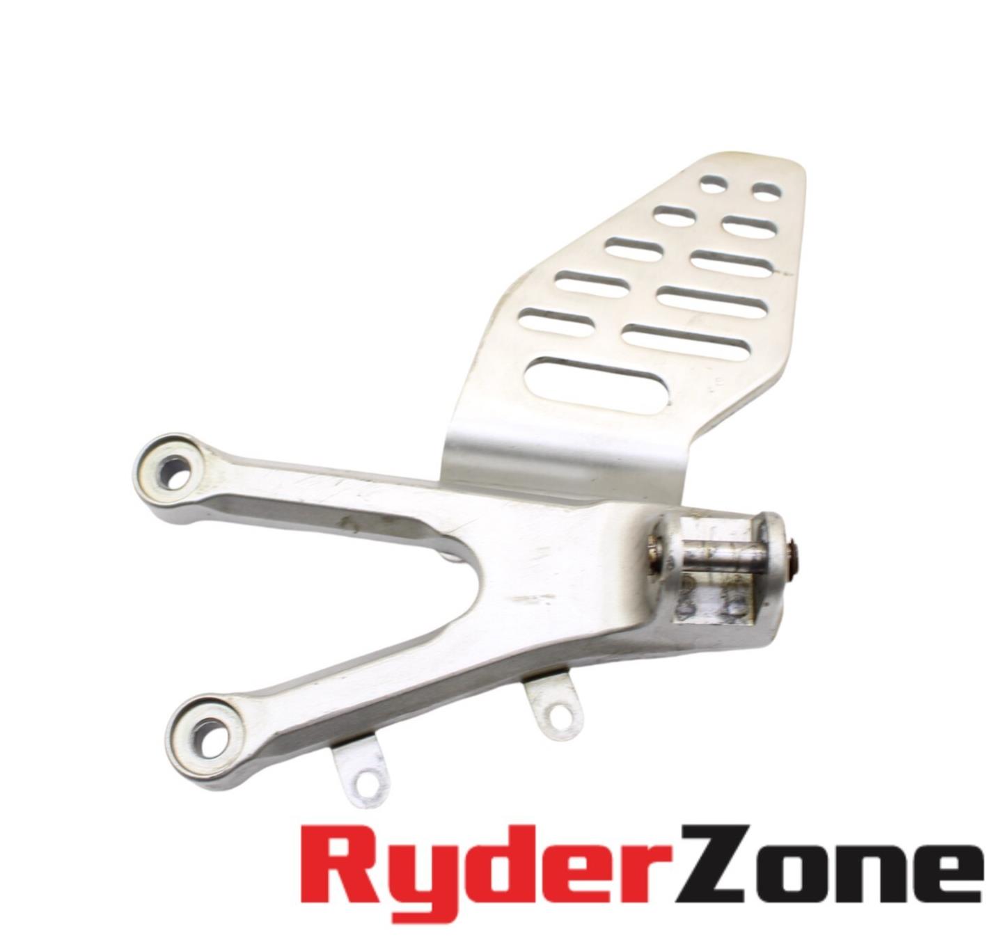 2006 2007 YAMAHA YZF R6 LEFT REARSET REAR SET FOOT PEG SILVER STRAIGHT