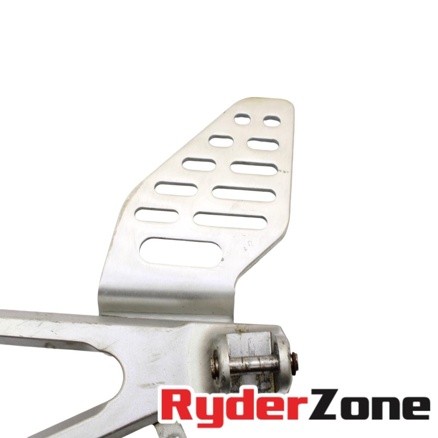 2006 2007 YAMAHA YZF R6 LEFT REARSET REAR SET FOOT PEG SILVER STRAIGHT