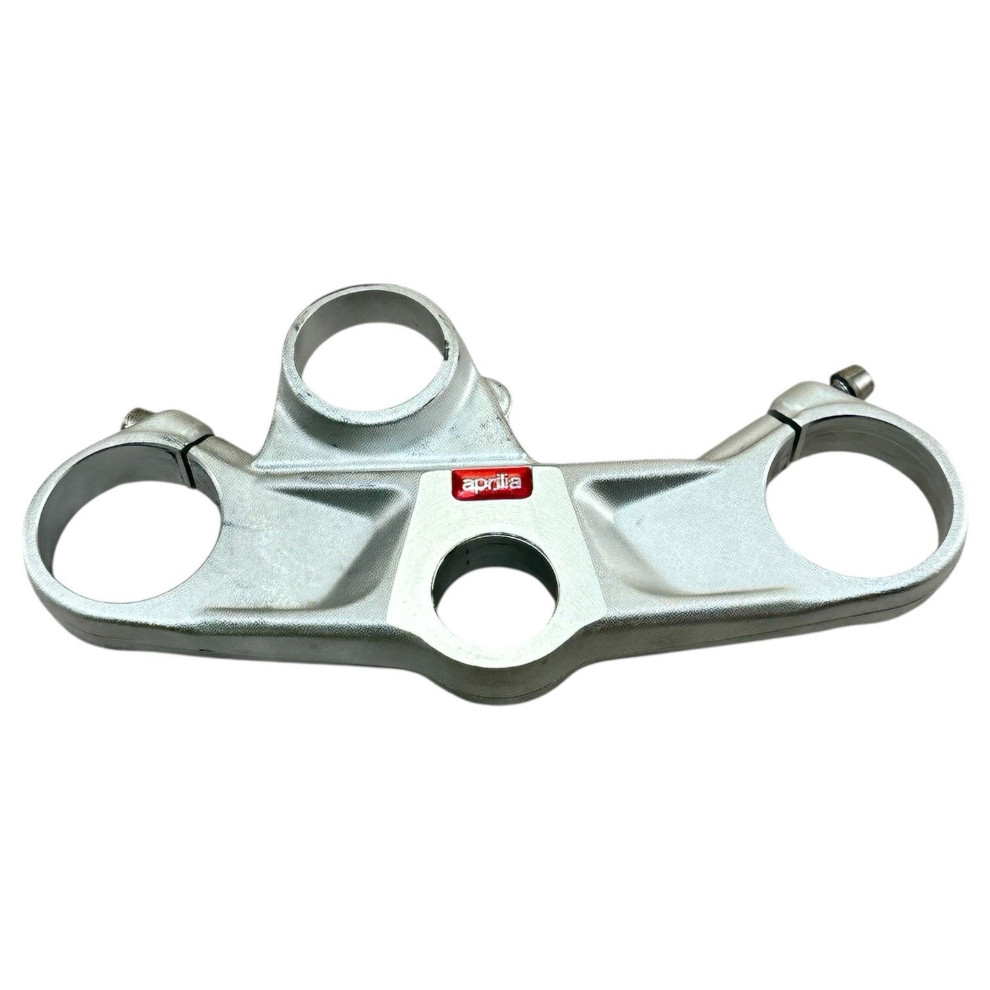 2015 2016 APRILIA RSV4 RF FORK CLAMP UPPER TRIPLE TREE FRONT SUSPENION STOCK OEM