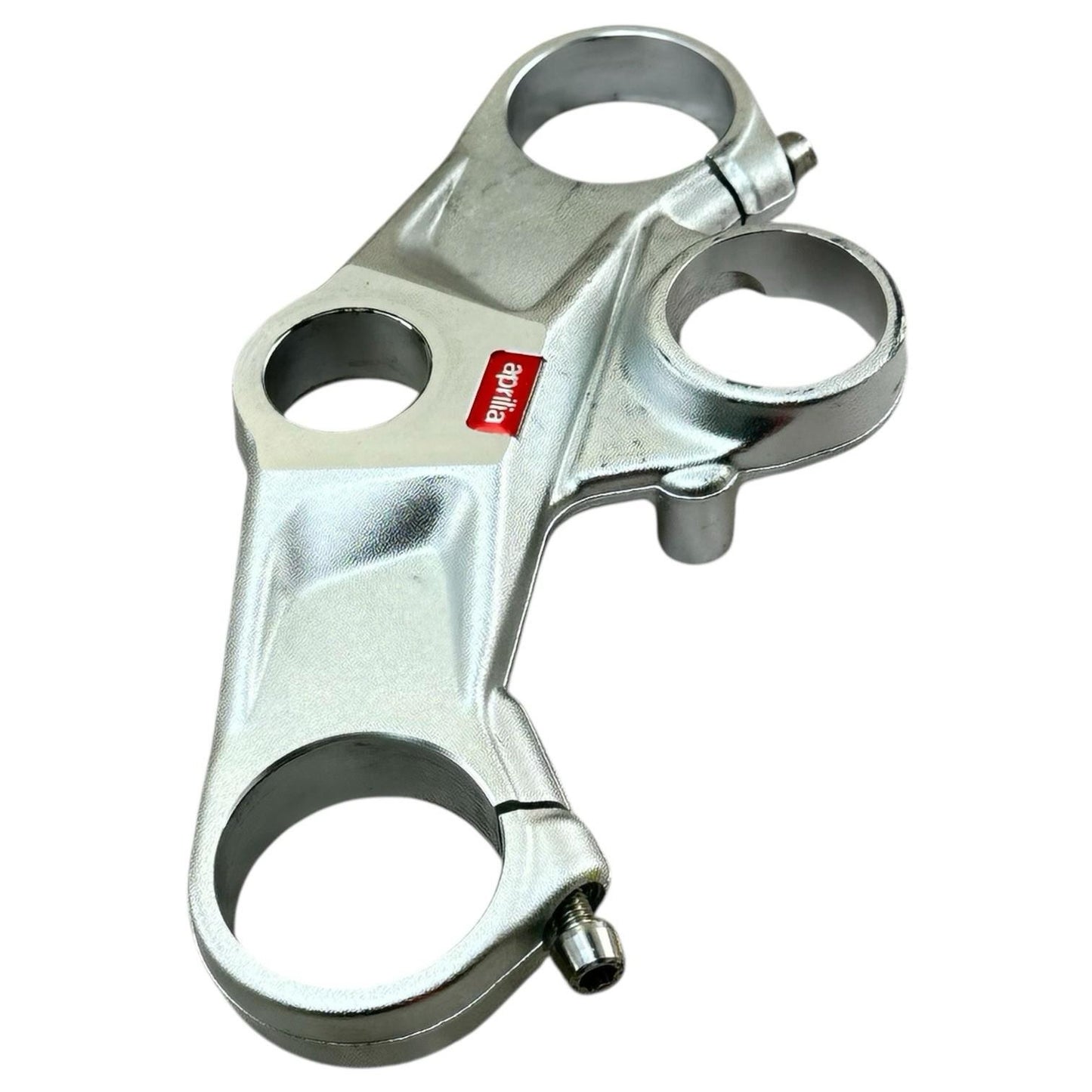 2015 2016 APRILIA RSV4 RF FORK CLAMP UPPER TRIPLE TREE FRONT SUSPENION STOCK OEM