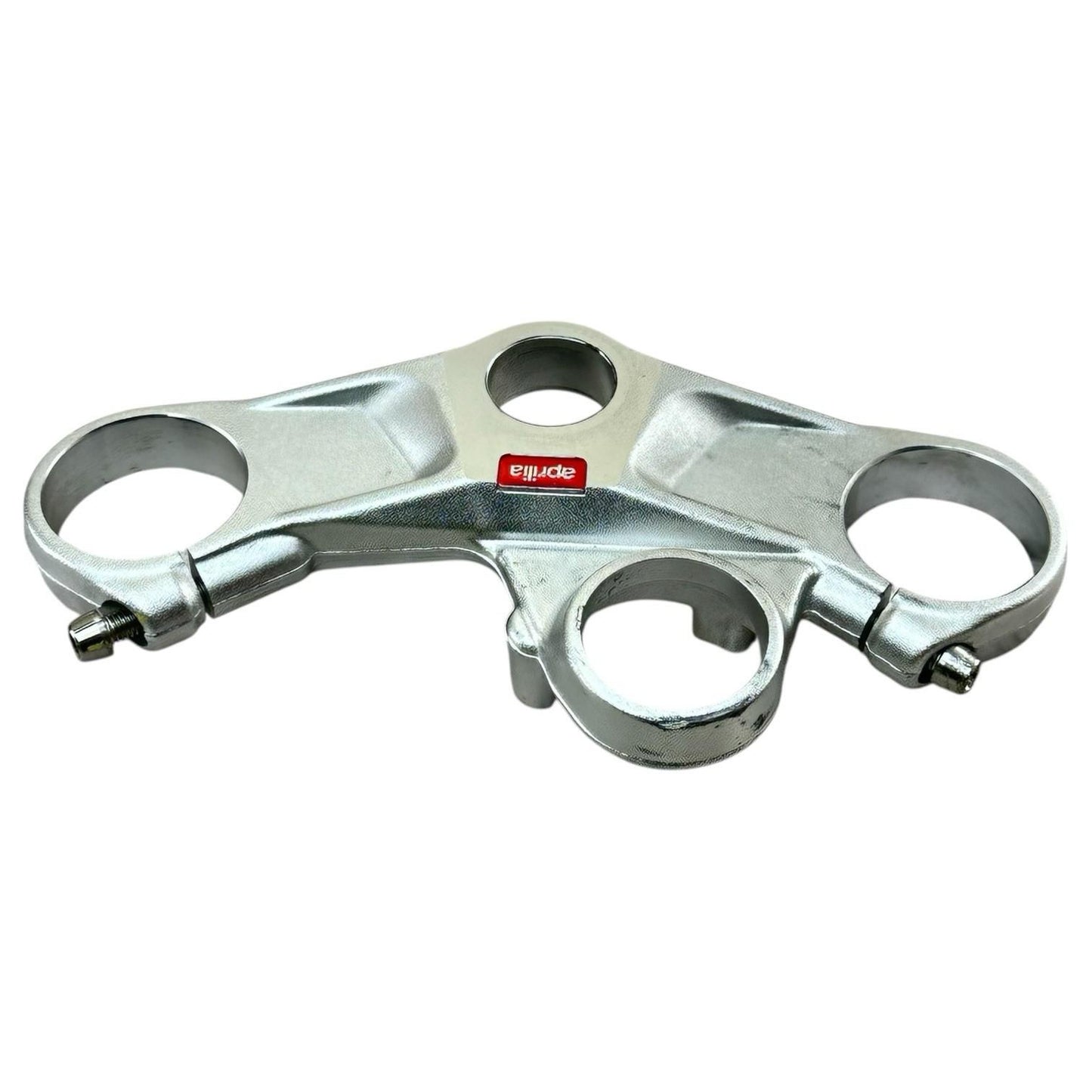 2015 2016 APRILIA RSV4 RF FORK CLAMP UPPER TRIPLE TREE FRONT SUSPENION STOCK OEM