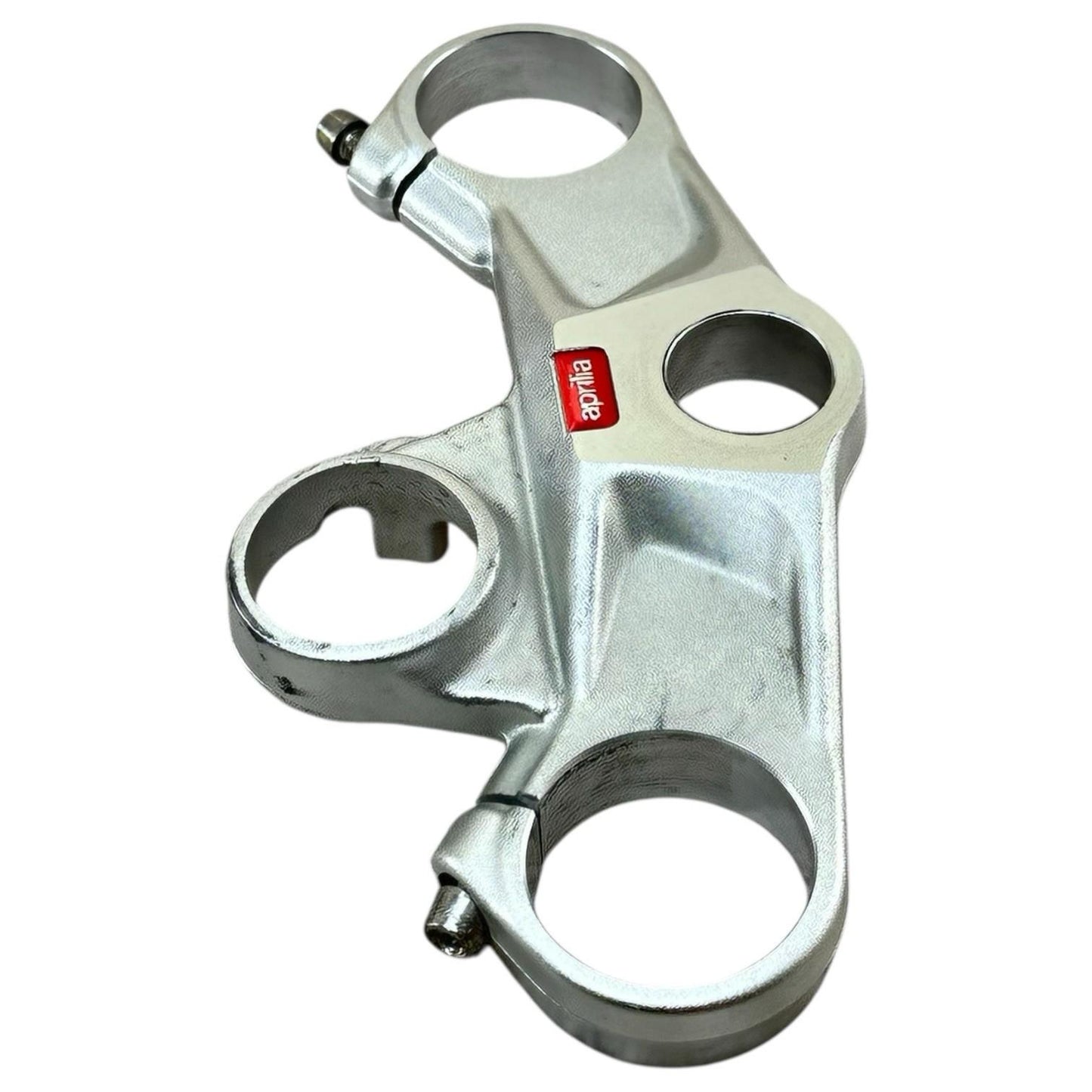 2015 2016 APRILIA RSV4 RF FORK CLAMP UPPER TRIPLE TREE FRONT SUSPENION STOCK OEM
