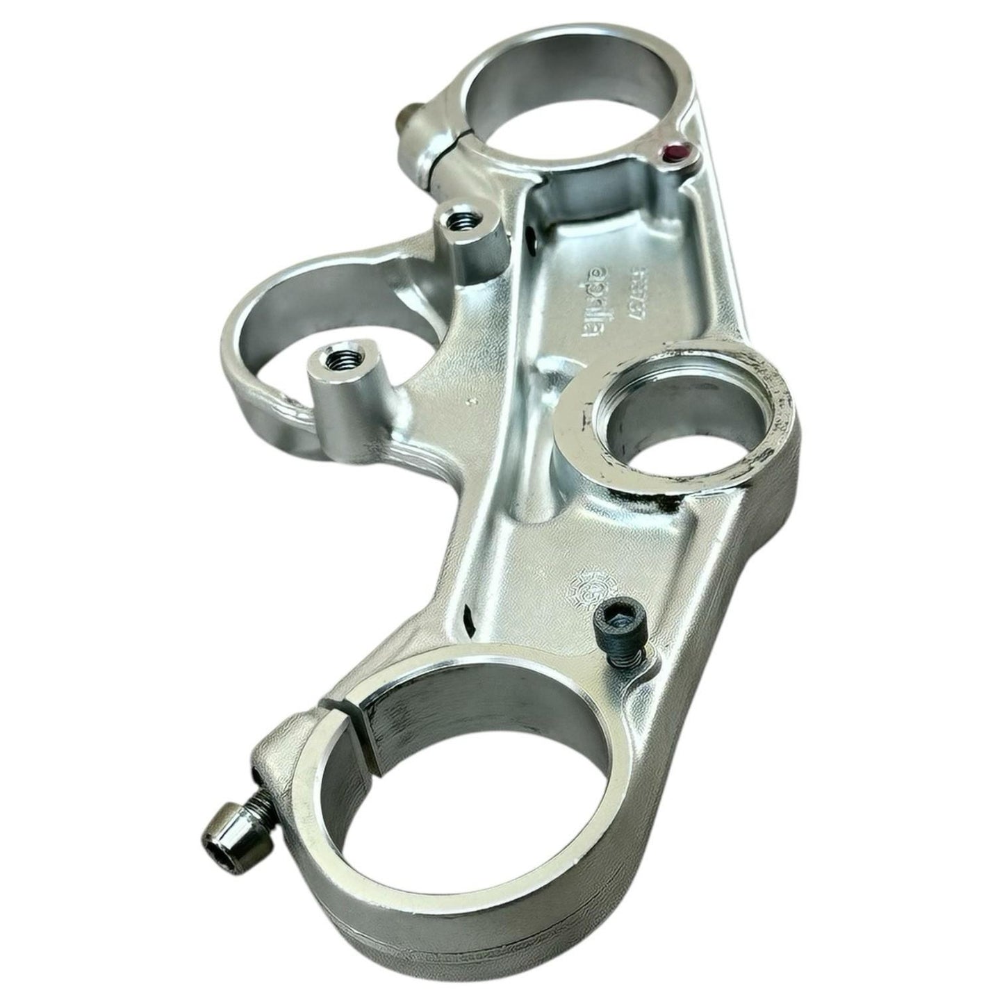 2015 2016 APRILIA RSV4 RF FORK CLAMP UPPER TRIPLE TREE FRONT SUSPENION STOCK OEM