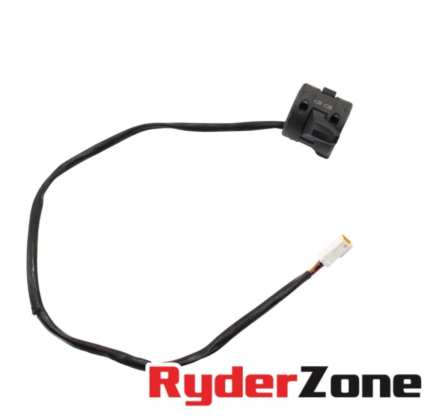 2011 - 2014 DUCATI DIAVEL RIGHT CONTROL HEADLIGHT SWITCH BLACK *DAMAGED WIRE*