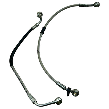 2015 2016 APRILIA RSV4 RF ABS LINES BRAKE HOSES SET STEEL BRAIDED STOCK OEM