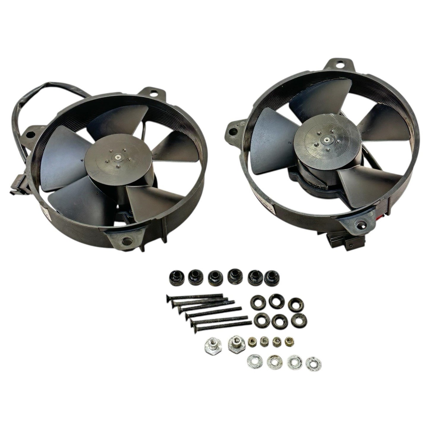 2015 2016 APRILIA RSV4 RF RADIATOR FANS COOLING SET ENGINE MOTOR STOCK OEM