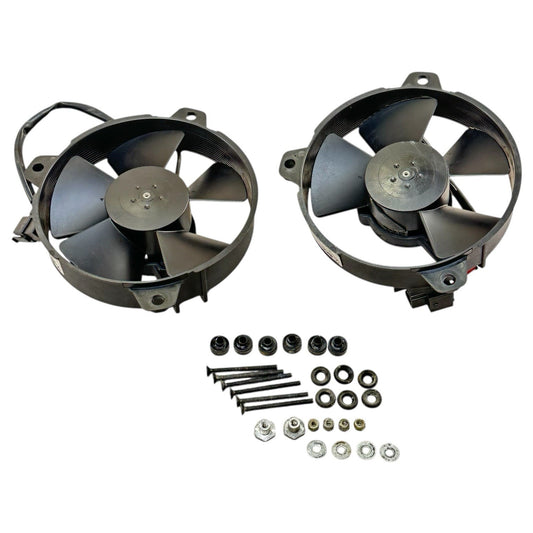 2015 2016 APRILIA RSV4 RF RADIATOR FANS COOLING SET ENGINE MOTOR STOCK OEM