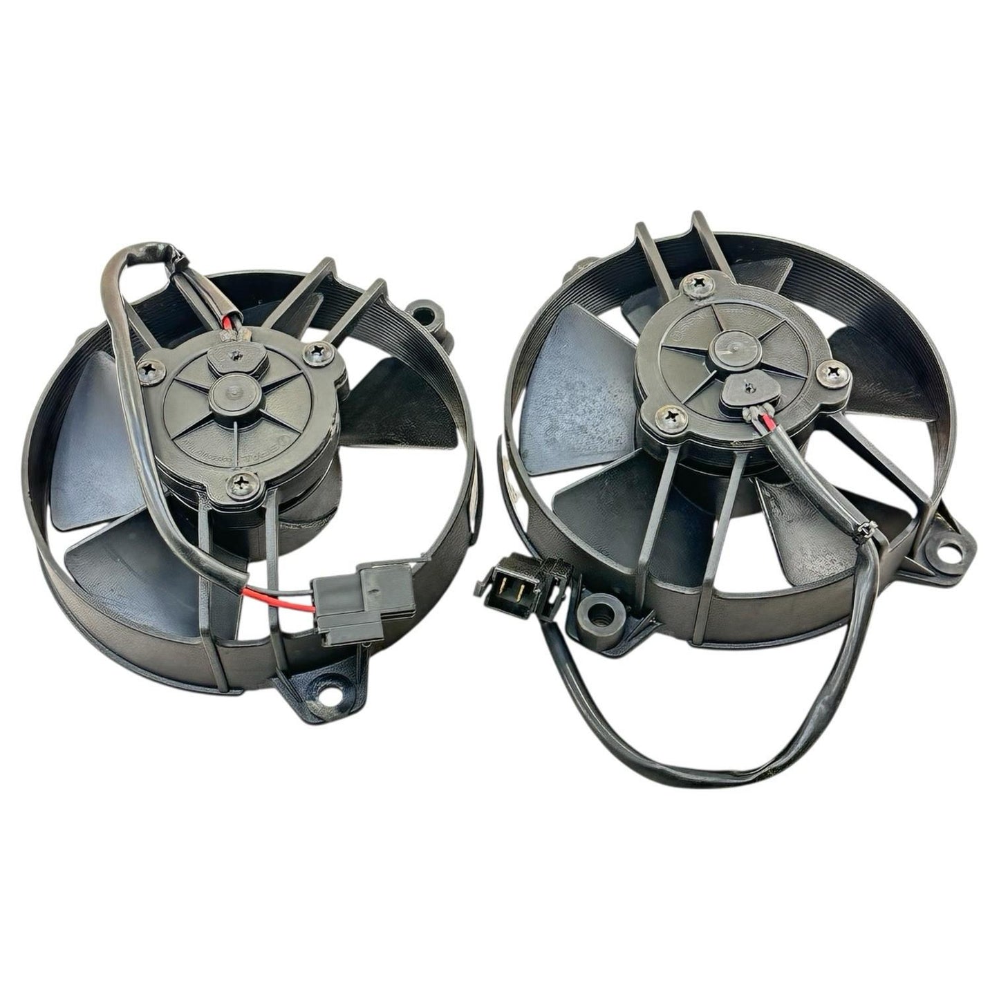 2015 2016 APRILIA RSV4 RF RADIATOR FANS COOLING SET ENGINE MOTOR STOCK OEM