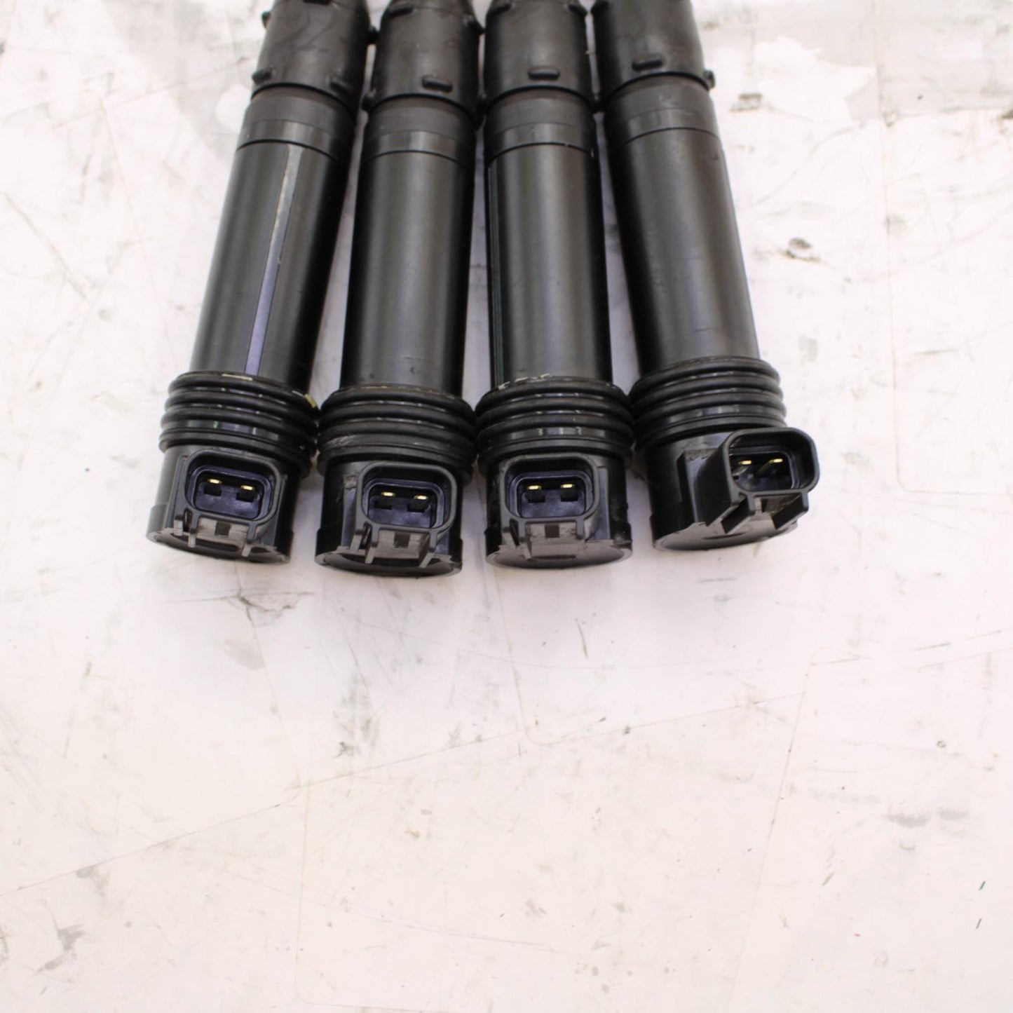 2024 - 2025 KAWASAKI NINJA ZX6R IGNITION COILS SPARK PLUG CAPS SET STOCK OEM