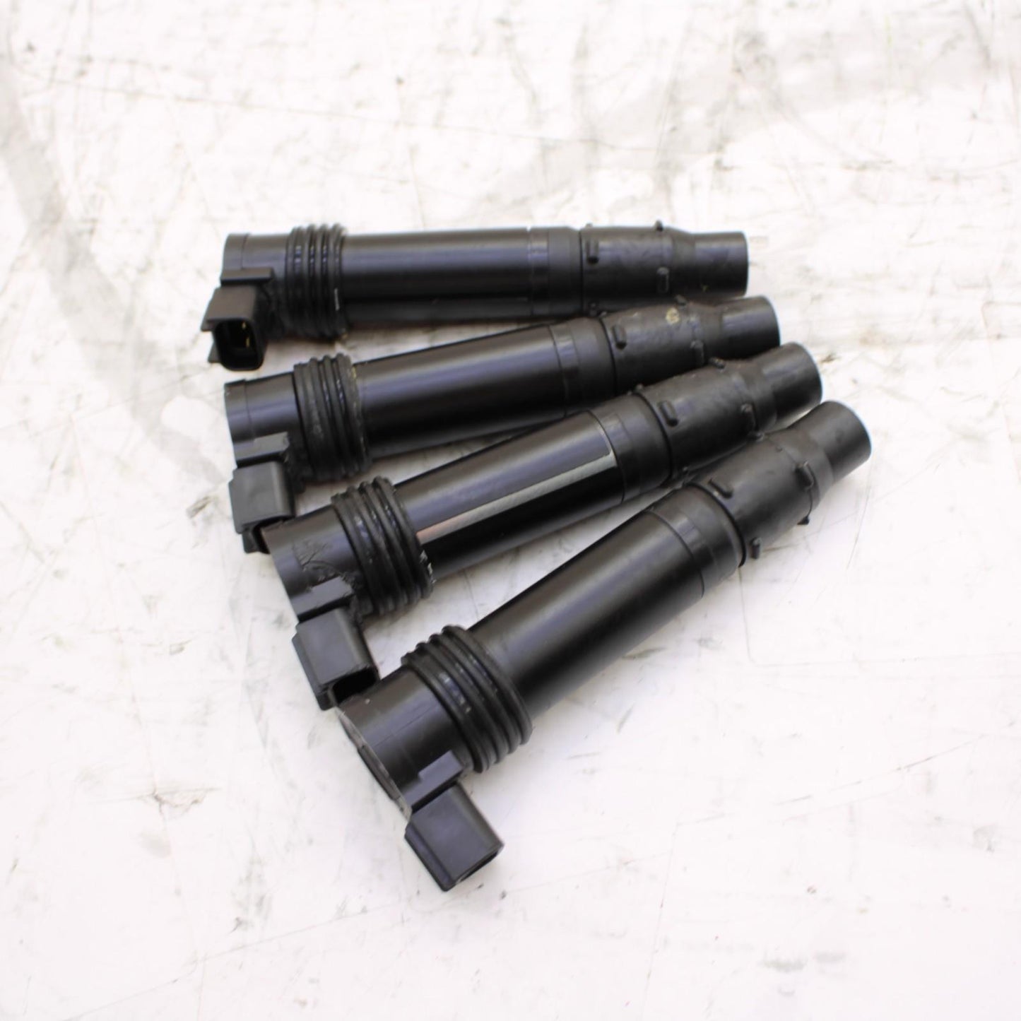 2024 - 2025 KAWASAKI NINJA ZX6R IGNITION COILS SPARK PLUG CAPS SET STOCK OEM