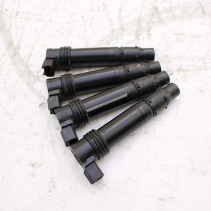 2024 - 2025 KAWASAKI NINJA ZX6R IGNITION COILS SPARK PLUG CAPS SET STOCK OEM
