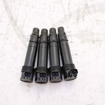 2024 - 2025 KAWASAKI NINJA ZX6R IGNITION COILS SPARK PLUG CAPS SET STOCK OEM