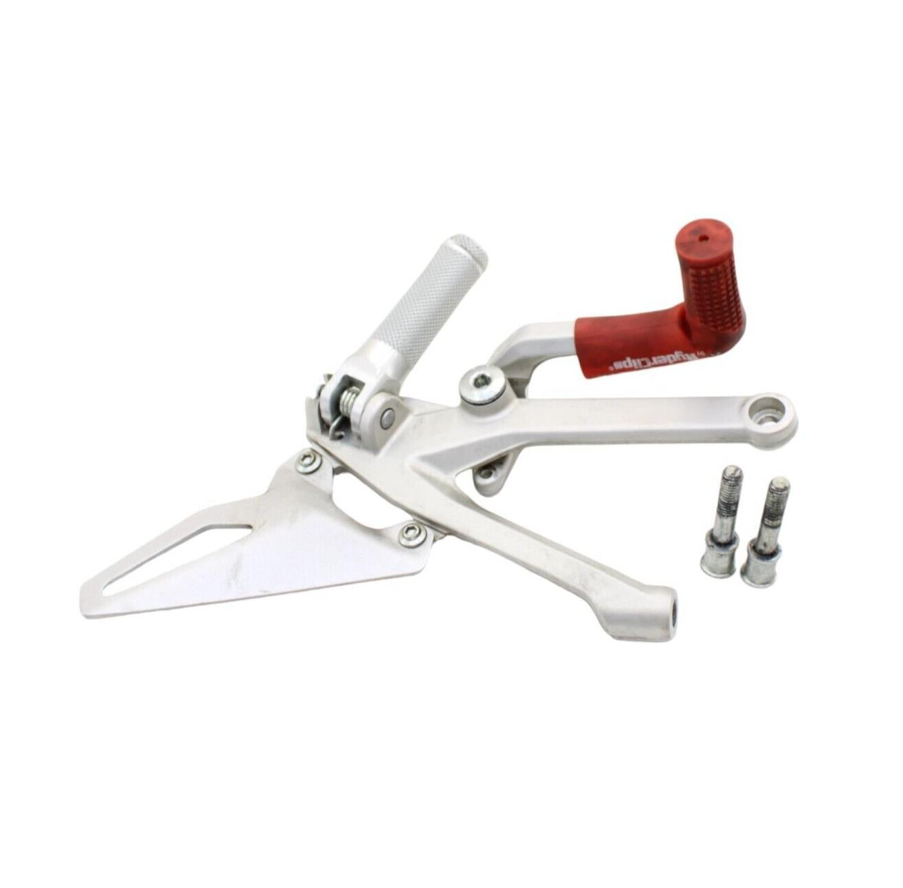 2018 - 2024 DUCATI PANIGALE V4 V4S LEFT REARSET STRAIGHT BOLTS HARDWARE SILVER