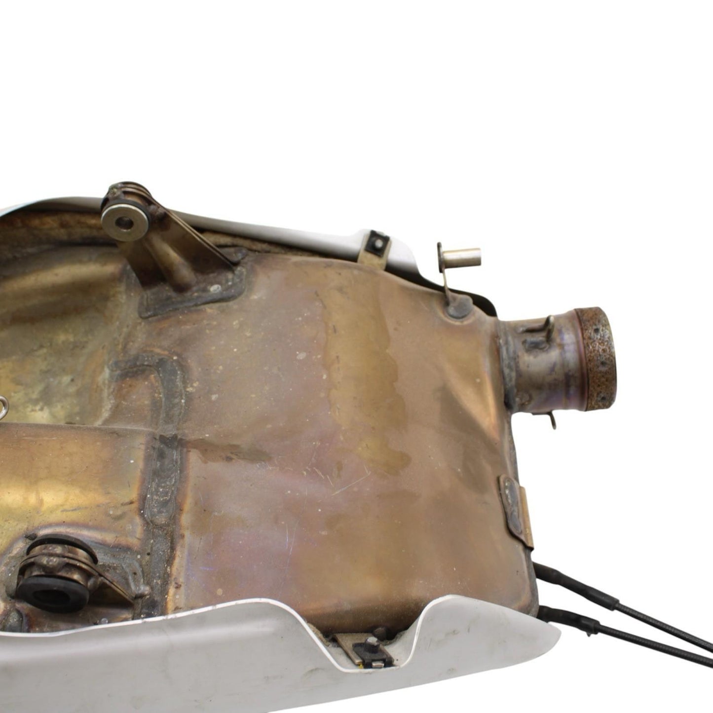 2018 - 2024 DUCATI PANIGALE V4S MUFFLER HEADER PIPE EXHAUST 57414341A SILVER