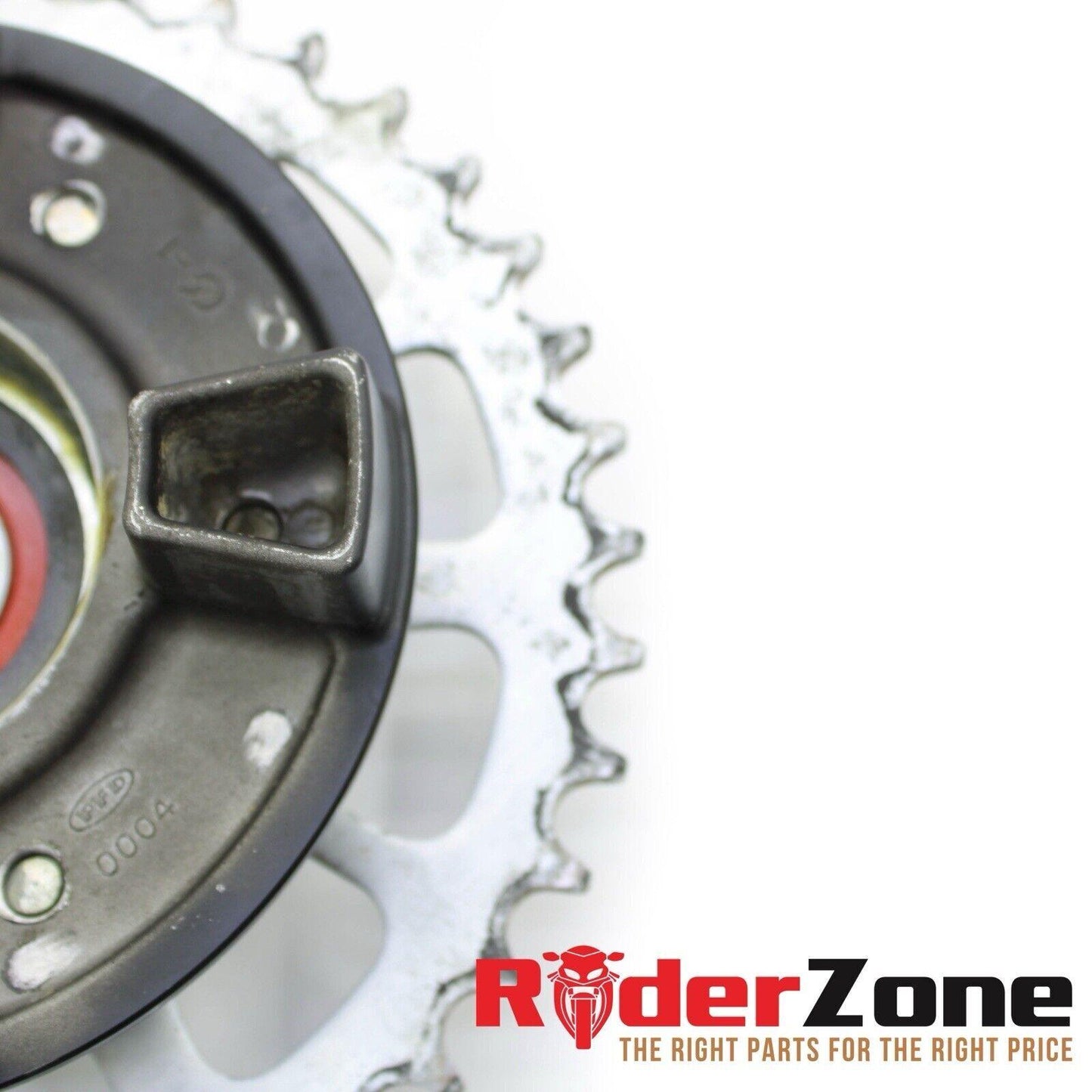 2006 2007 KAWASAKI NINJA ZX10R REAR SPROCKET HUB SILVER DAMPERS SUNSTAR