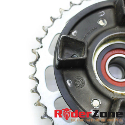 2006 2007 KAWASAKI NINJA ZX10R REAR SPROCKET HUB SILVER DAMPERS SUNSTAR