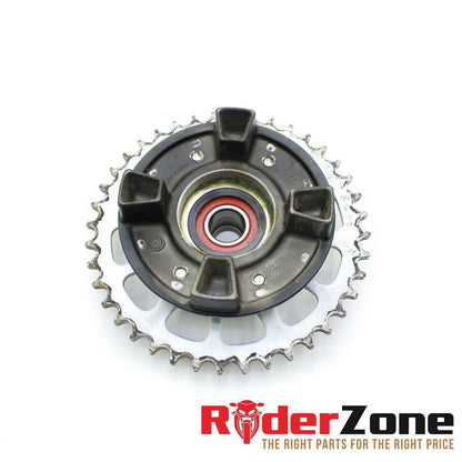 2006 2007 KAWASAKI NINJA ZX10R REAR SPROCKET HUB SILVER DAMPERS SUNSTAR