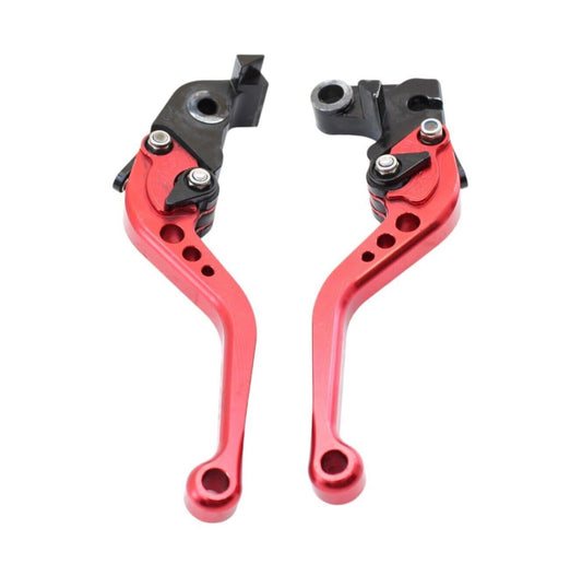 2006 - 2016 YAMAHA YZF R6 MZS LEVERS CLUTCH BRAKE LEFT RIGHT PINK / RED
