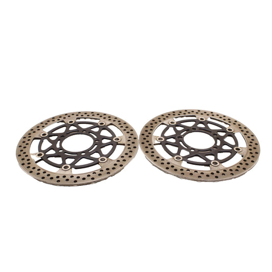 2024 - 2025 KAWASAKI NINJA ZX6R FRONT ROTORS BRAKE DISCS SET PAIR STOCK OEM