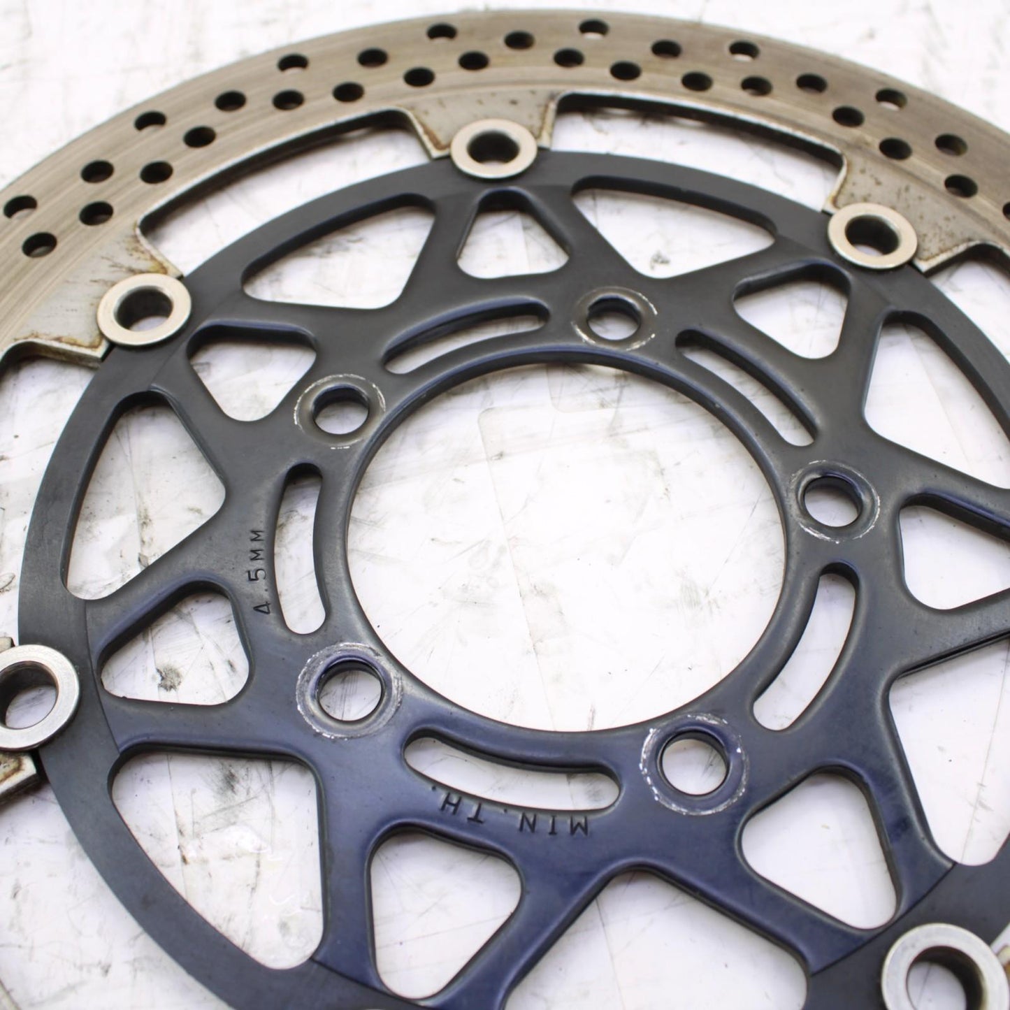 2024 - 2025 KAWASAKI NINJA ZX6R FRONT ROTORS BRAKE DISCS SET PAIR STOCK OEM