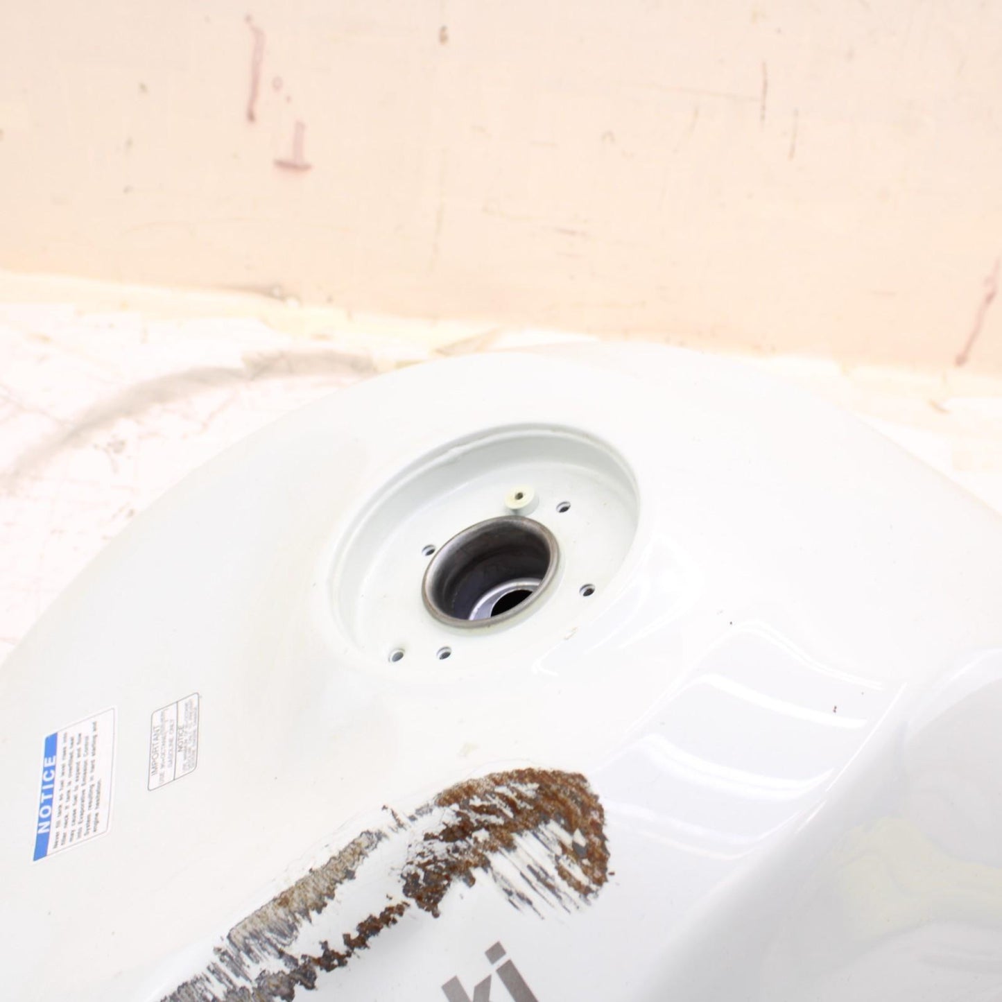 2024 - 2025 KAWASAKI NINJA ZX6R GAS TANK FUEL CELL PETROL RESERVOIR *SCUFFED*