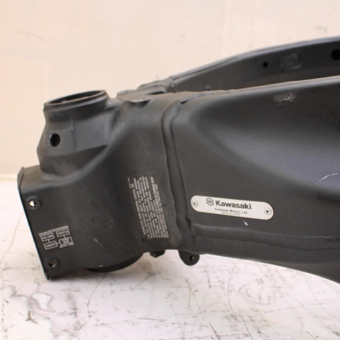 2024 - 2025 KAWASAKI NINJA ZX6R MAIN FRAME BODY CHASSIS STOCK OEM *DAMAGE. READ*