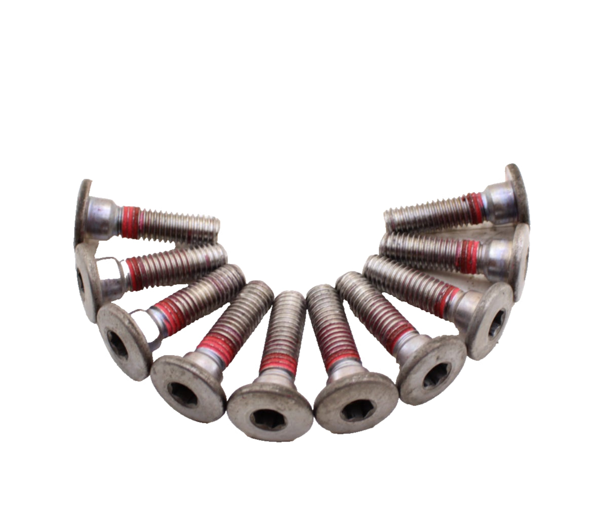 2024 - 2025 KAWASAKI NINJA ZX6R FRONT ROTOR BOLTS BRAKE DISC HARDWARE SCREWS SET