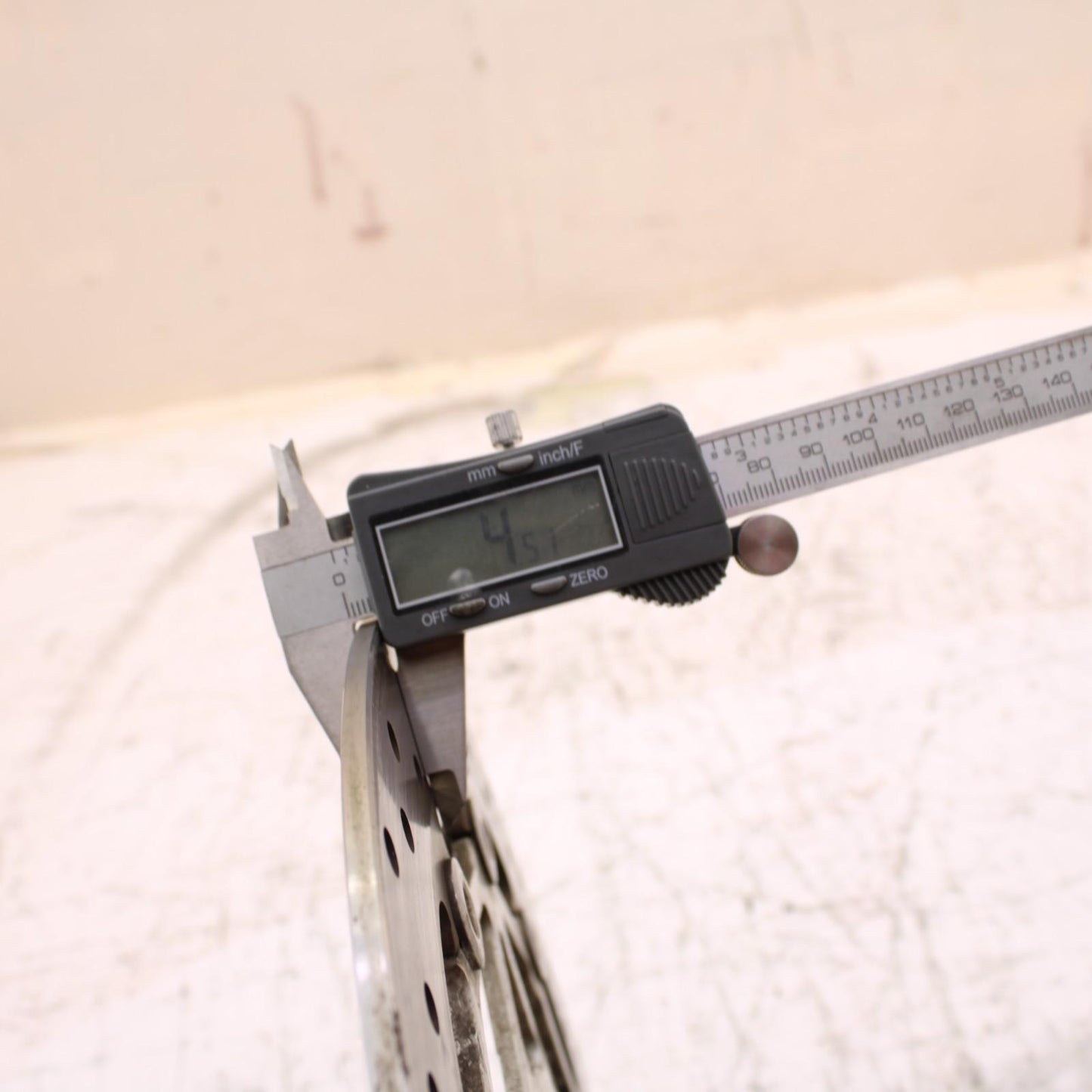 2013 - 2017 TRIUMPH DAYTONA 675R FRONT ROTOR BRAKE DISC STOCK OEM BREMBO