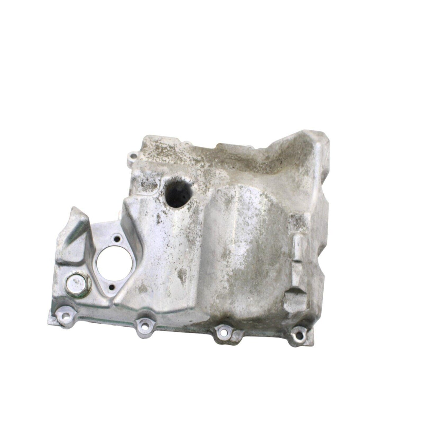 2008 - 2016 YAMAHA YZF R6 OIL PAN LOWER BOTTOM COVER ENGINE SILVER LINES HOSES