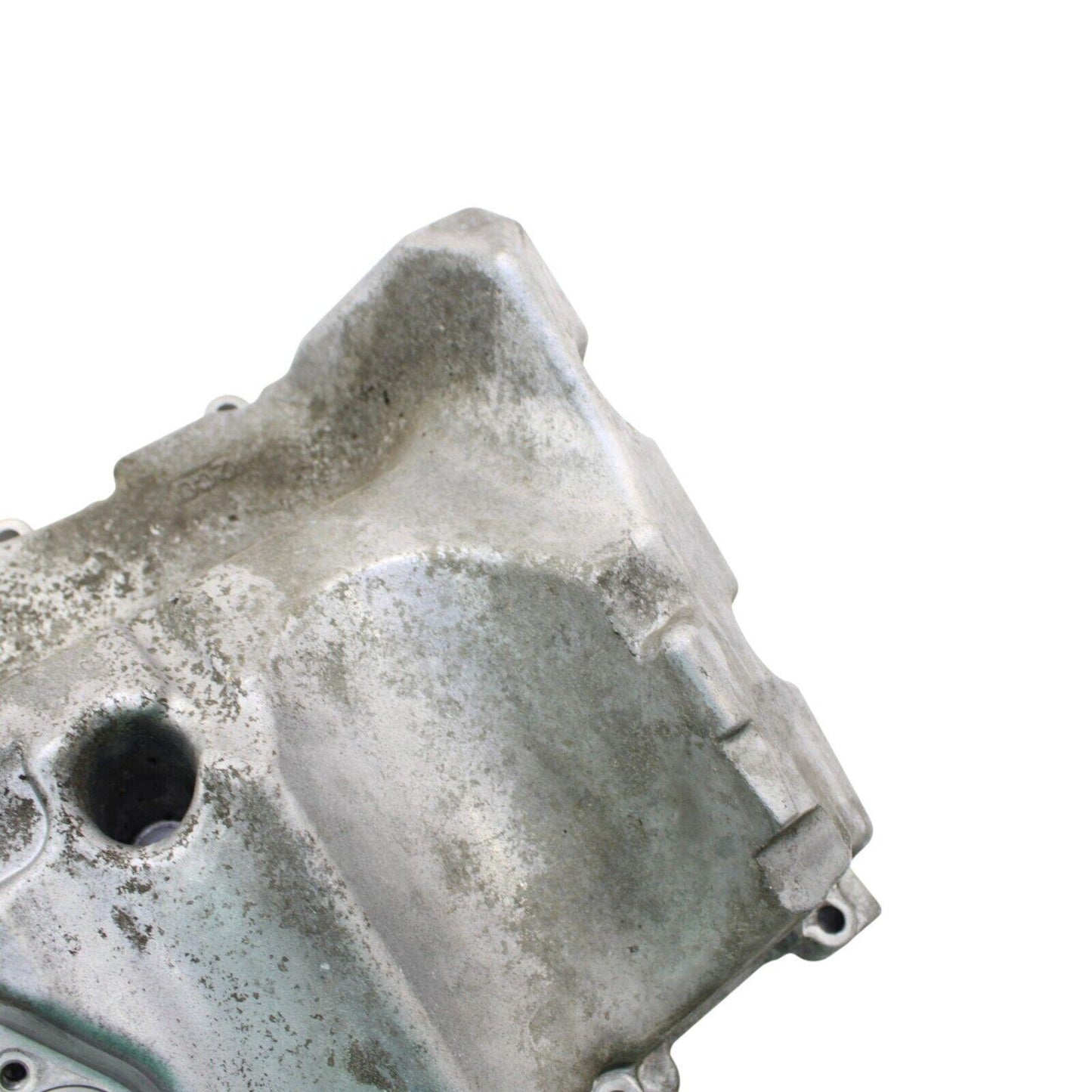 2008 - 2016 YAMAHA YZF R6 OIL PAN LOWER BOTTOM COVER ENGINE SILVER LINES HOSES