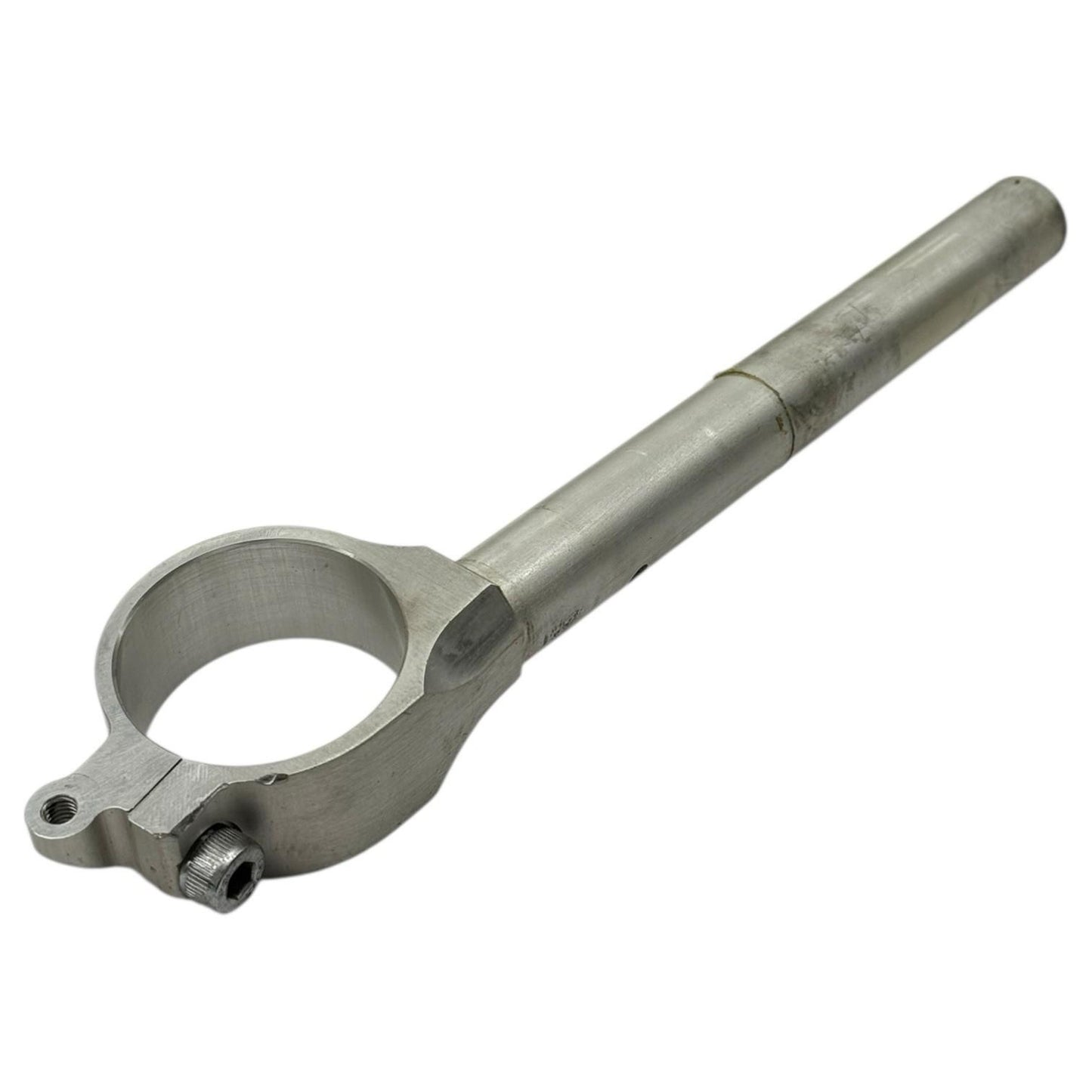 2015 - 2019 YAMAHA YZF R1 R1S R1M LEFT HANDLEBAR CLIPON SILVER CLIP ON STOCK