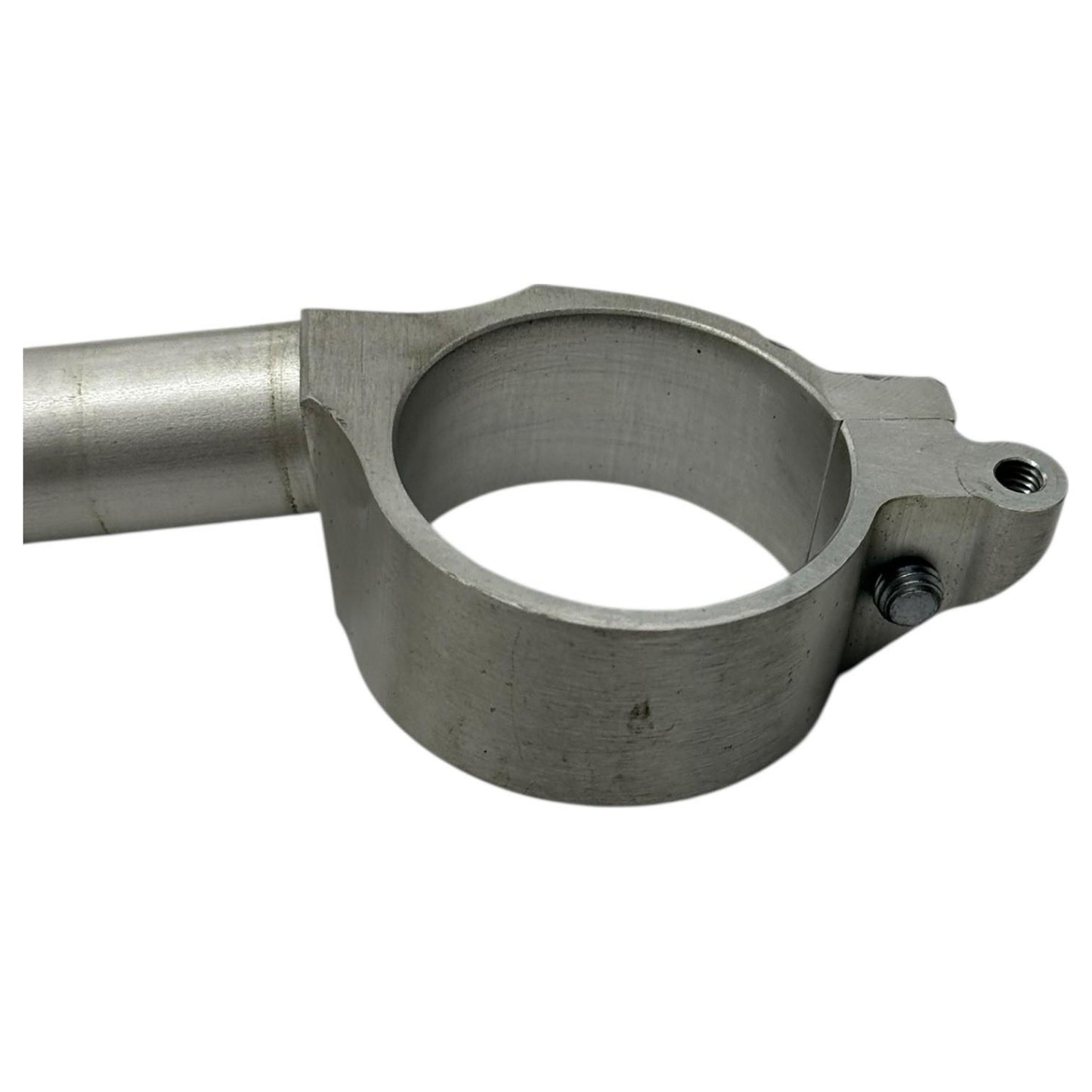 2015 - 2019 YAMAHA YZF R1 R1S R1M LEFT HANDLEBAR CLIPON SILVER CLIP ON STOCK