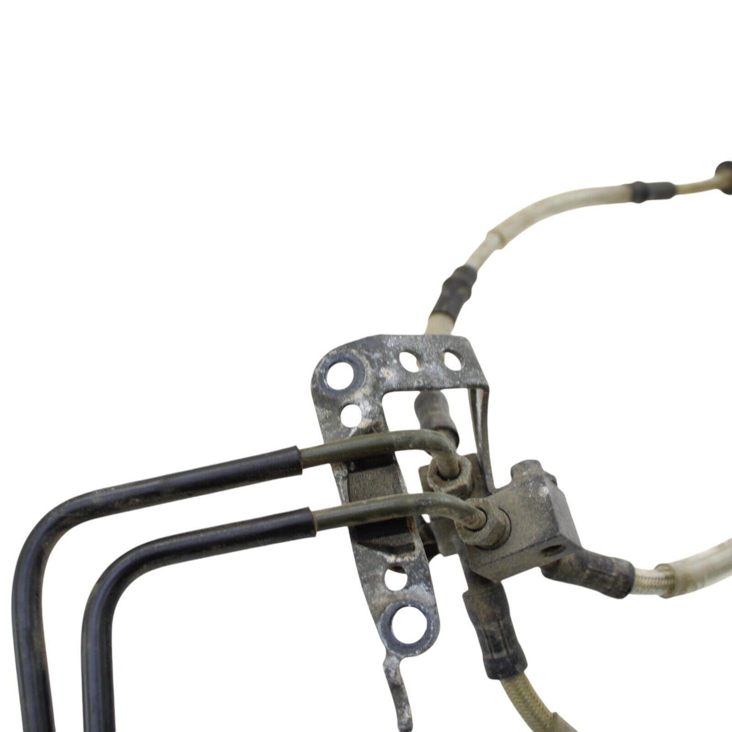 2015 - 2019 YAMAHA YZF R1 R1S ABS LINES Hard Lines Braided Line FRONT STOCK OEM