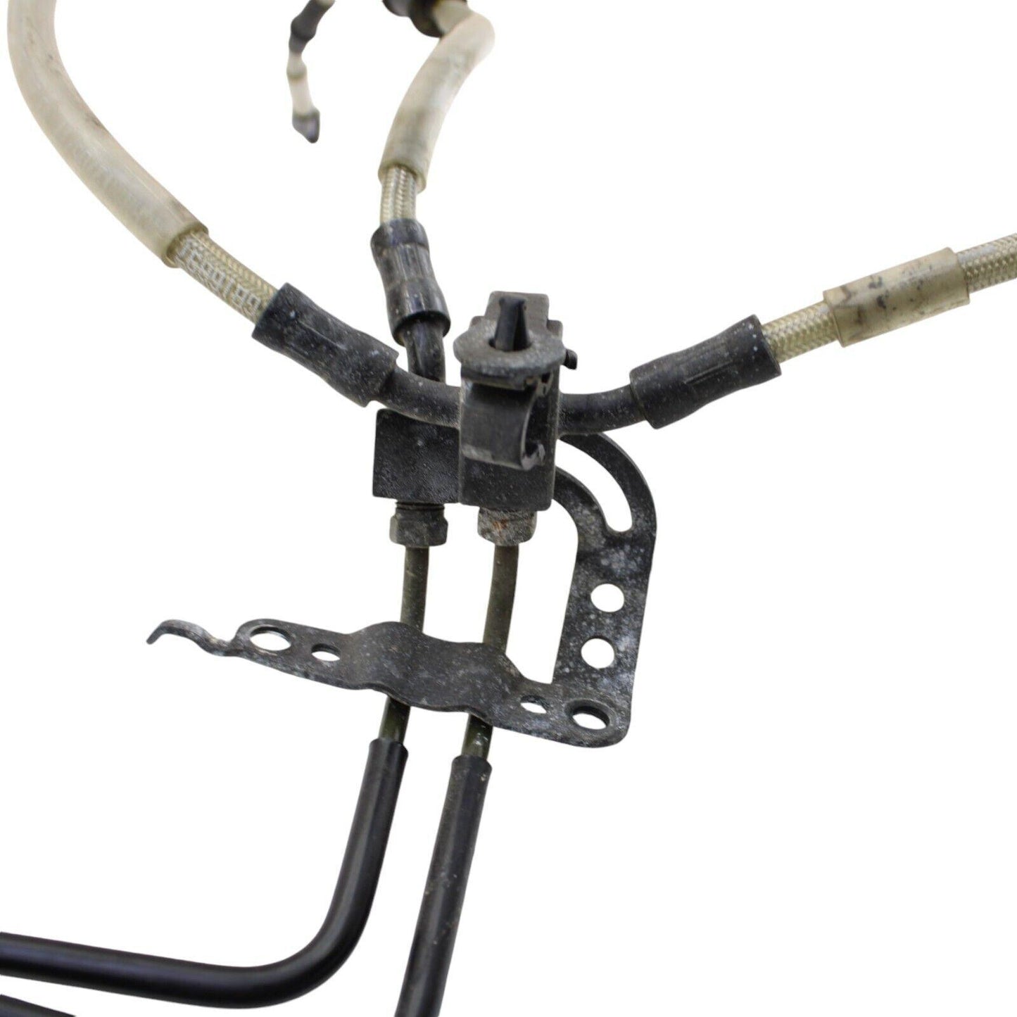 2015 - 2019 YAMAHA YZF R1 R1S ABS LINES Hard Lines Braided Line FRONT STOCK OEM