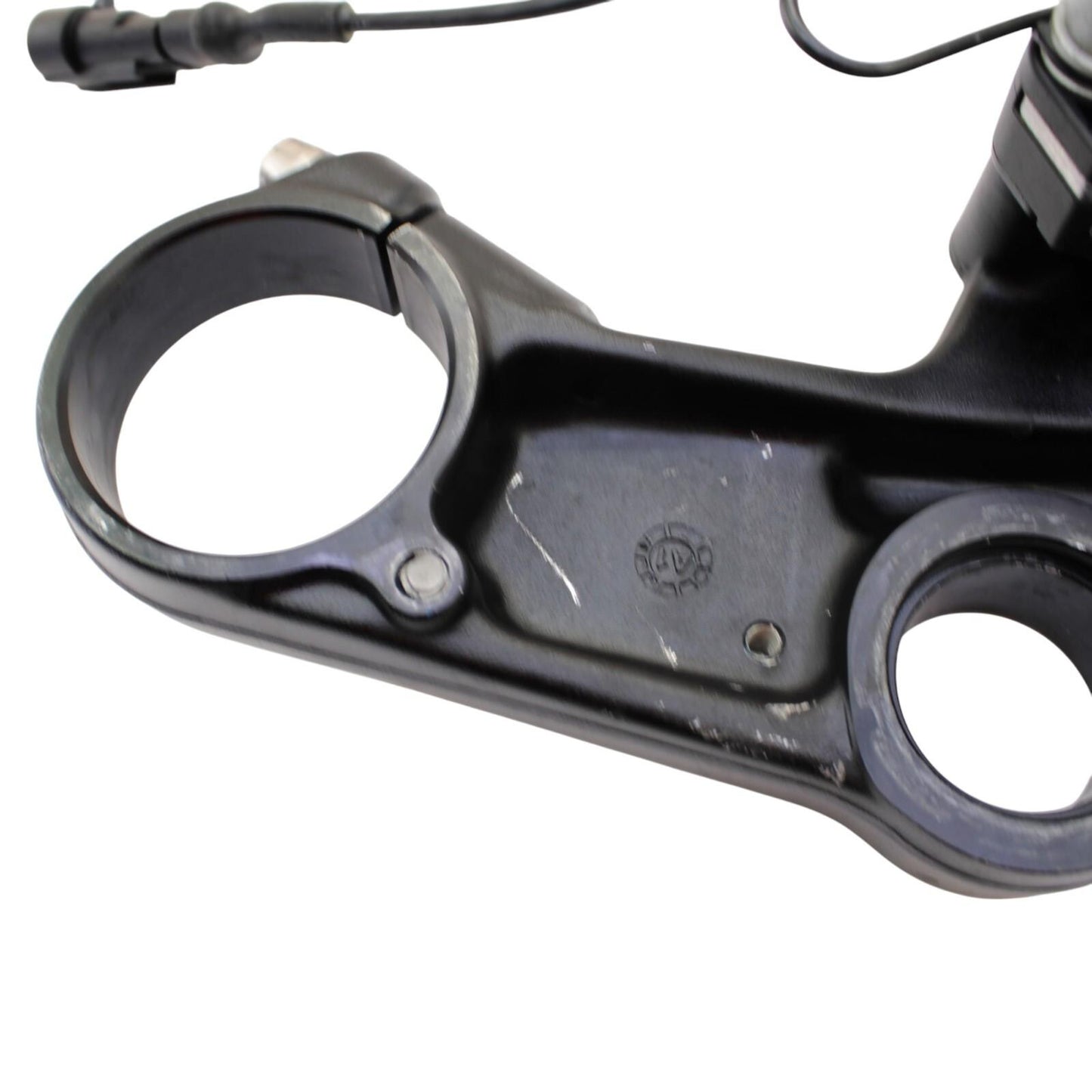 2021 - 2024 APRILIA RSV4 TRIPLE TREE CLAMP UPPER YOKE BLACK STOCK STRAIGHT