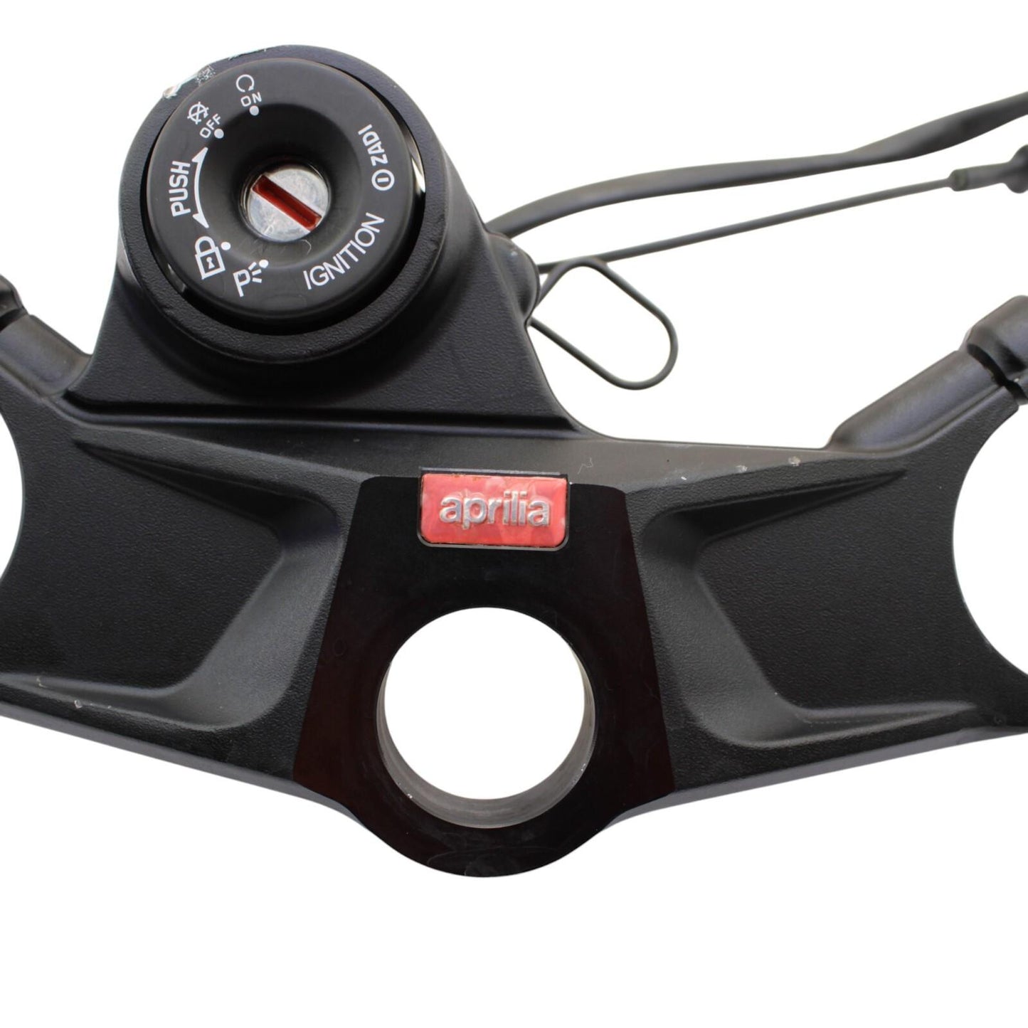 2021 - 2024 APRILIA RSV4 TRIPLE TREE CLAMP UPPER YOKE BLACK STOCK STRAIGHT