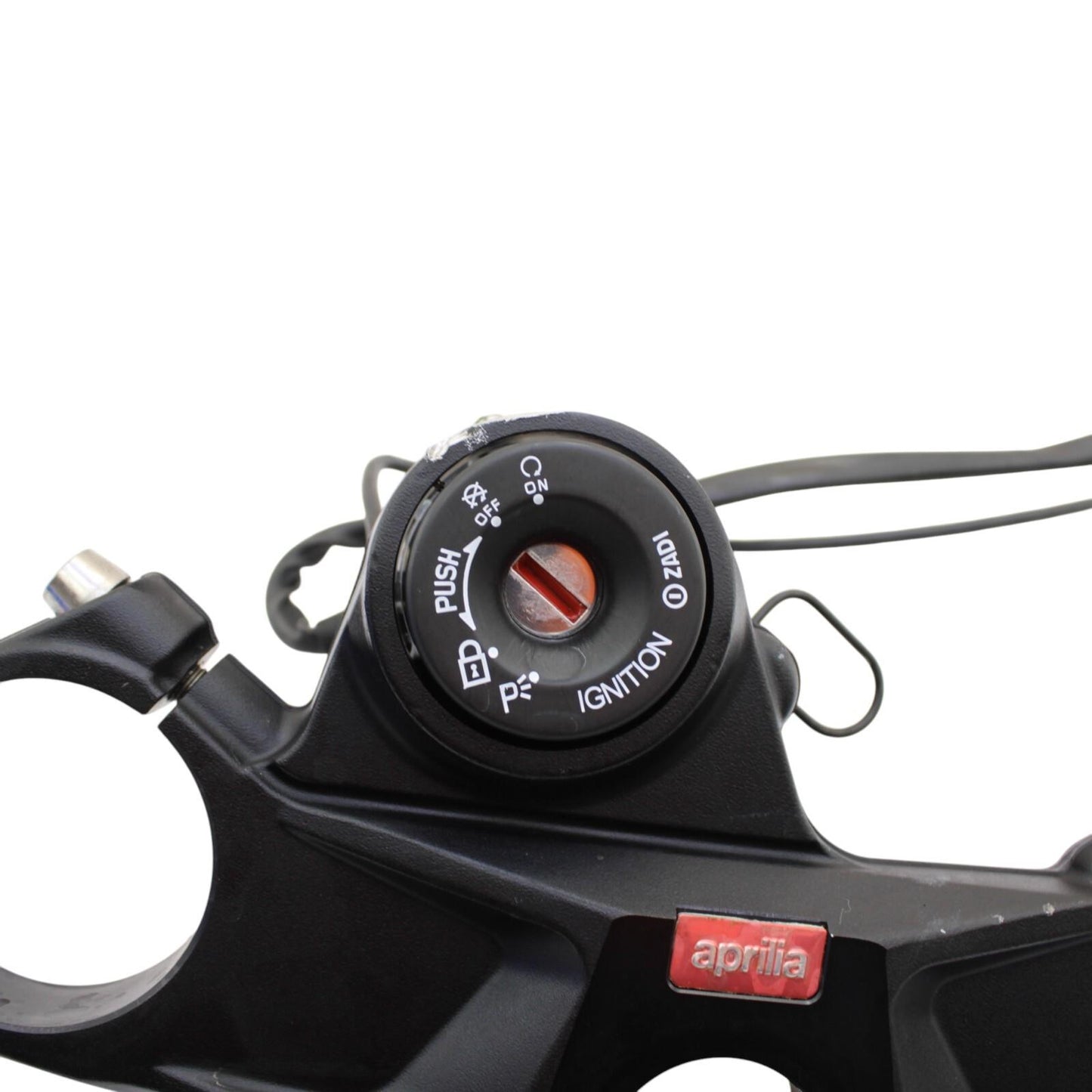 2021 - 2024 APRILIA RSV4 TRIPLE TREE CLAMP UPPER YOKE BLACK STOCK STRAIGHT