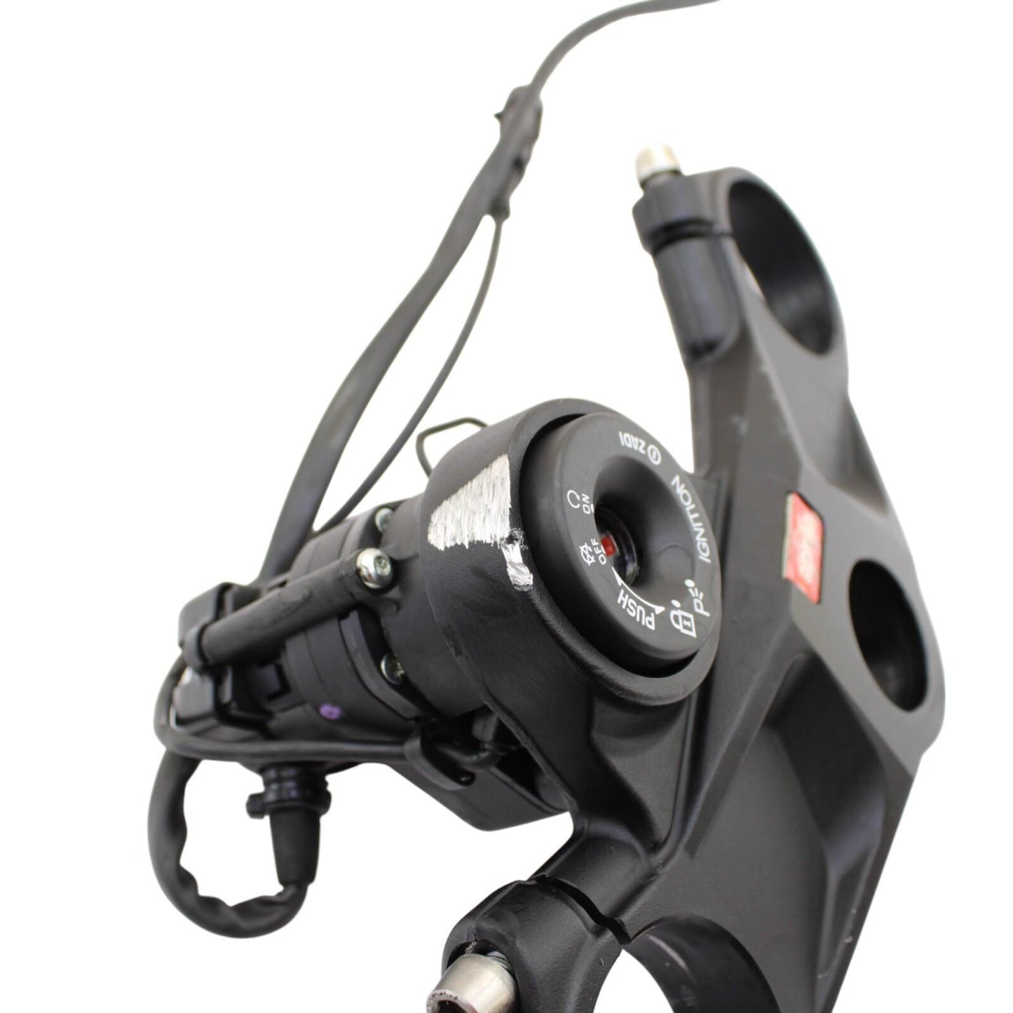 2021 - 2024 APRILIA RSV4 TRIPLE TREE CLAMP UPPER YOKE BLACK STOCK STRAIGHT