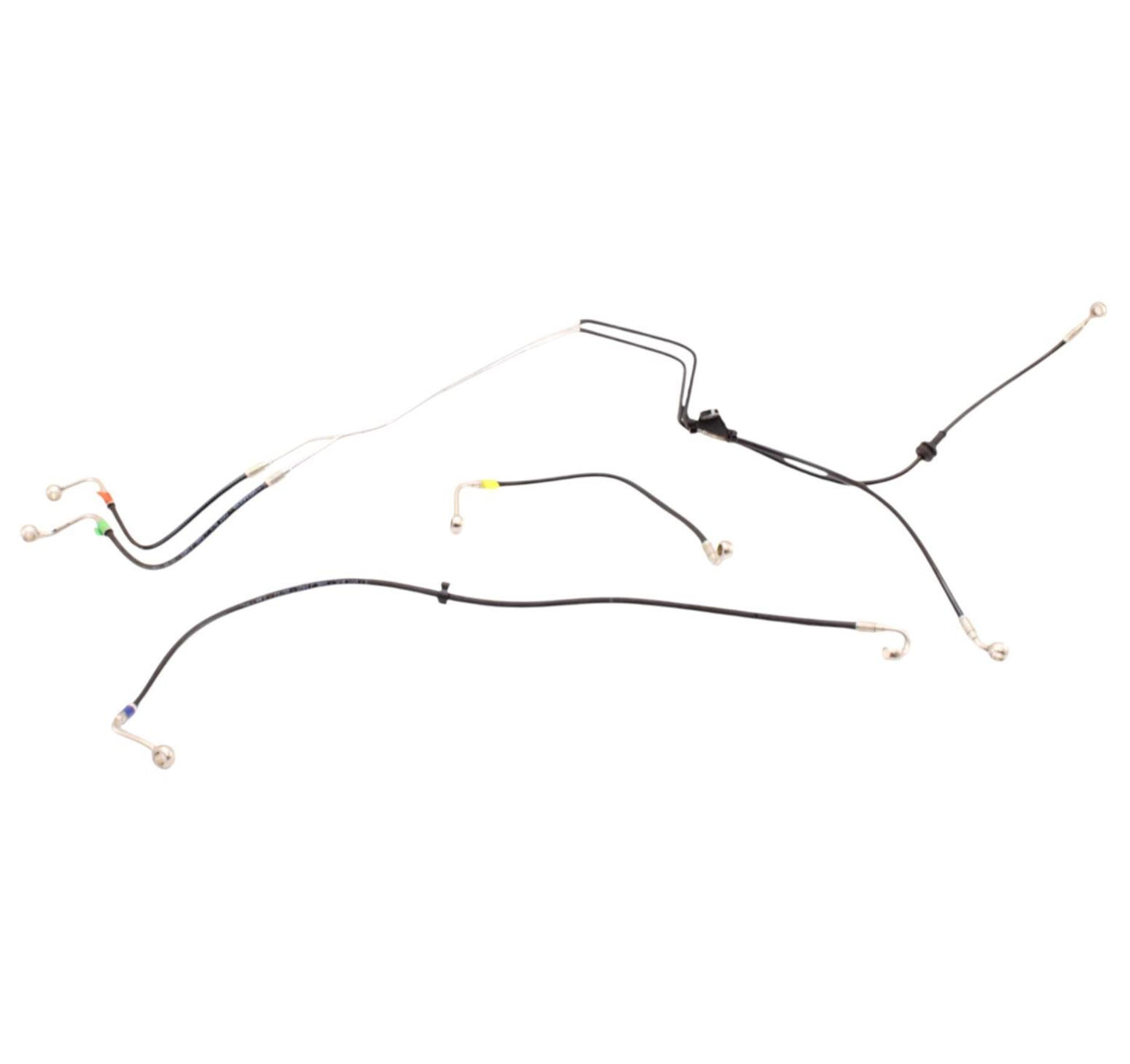 2021 - 2024 APRILIA RSV4 ABS HOSE SET FRONT REAR BACK LINES HOSES SILVER STOCK