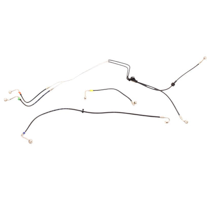 2021 - 2024 APRILIA RSV4 ABS HOSE SET FRONT REAR BACK LINES HOSES SILVER STOCK